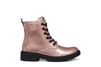 Παιδικά Μποτάκια Geox J Casey για Κορίτσια Old Rose(Μεγέθη 28-36)