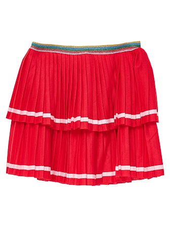 Παιδική Φούστα για Κορίτσια Pleated Red