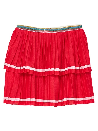 Παιδική Φούστα για Κορίτσια Pleated Red