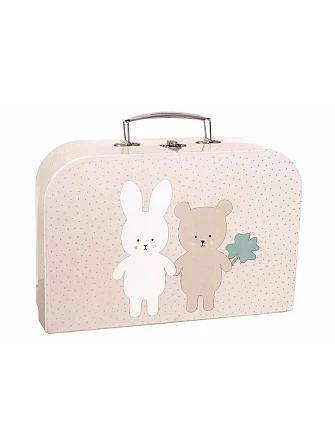 JABADABADO Βαλιτσάκι με Σετ Τσαγιού Teddy & Bunny