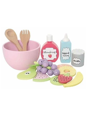 JABADABADO Ξύλινα Υλικά για Φρουτοσαλάτα