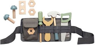 Βρεφικό Παιχνίδι Jabadabado - Ζώνη με Ξύλινα Εργαλεία