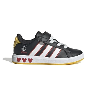 Παιδικά Παπούτσια Adidas Grand Court για Αγόρια Mickey Black (Μεγέθη 28-35)
