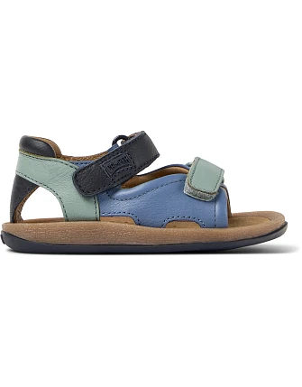 Βρεφικά Πέδιλα Camper Twins για Αγόρια Blue/Green (Μεγέθη 21-26)