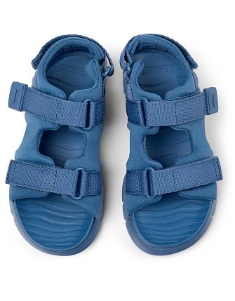Παιδικά Σανδάλια Camper Oruga για Αγόρια Blue/Blue (Μεγέθη 26-34)