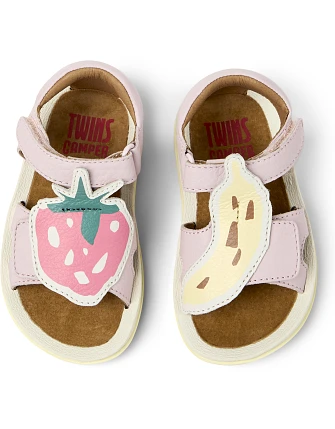 Βρεφικά Παπούτσια Camper Twins για Κορίτσια Pink (Μεγέθη 21-26)