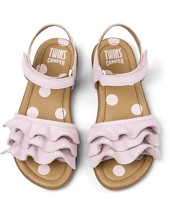 Παιδικά Παπούτσια Camper Twins για Κορίτσια Pink (Μεγέθη 26-35)