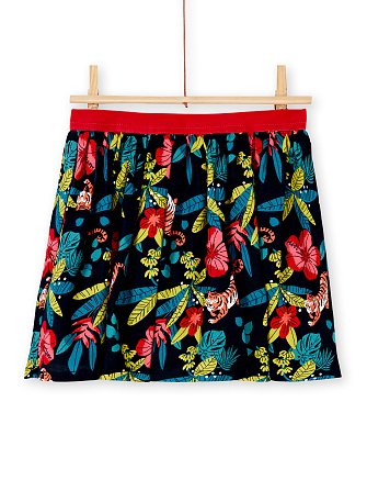 Παιδική Φούστα για Κορίτσια Tiger Floral