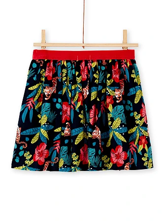 Παιδική Φούστα για Κορίτσια Tiger Floral
