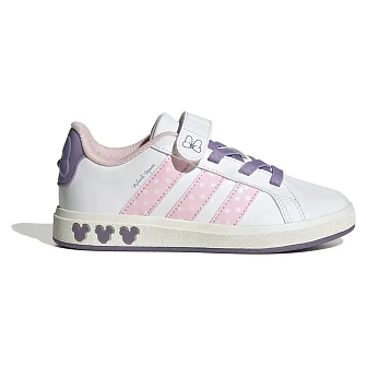 Παιδικά Παπούτσια Adidas για Κορίτσια Disney Minnie Mouse Grand Court White (Μεγέθη 28-36)