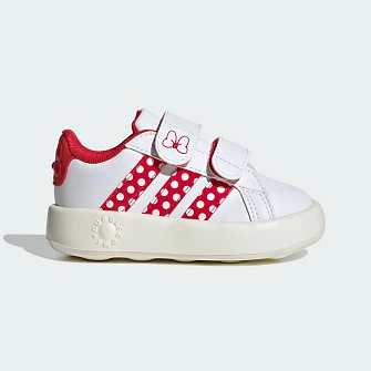Βρεφικά Παπούτσια Adidas για Κορίτσια Disney Minnie Mouse Grand Court Red (Μεγέθη 19-27)