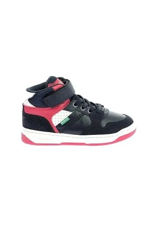 Παιδικά Παπούτσια Kickers Kickado για Αγόρια Noir/Red (Μεγέθη 24-34)