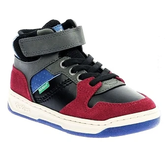 Παιδικά Παπούτσια Kickers Kickado για Αγόρια Bordeaux/Bleu (Μεγέθη 24-34)