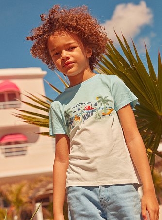 Παιδική Μπλούζα για Αγόρια Animals by the Sea