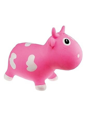 KIDZZFARM Φουσκωτή Ροζ Αγελάδα Bella the Cow Junior