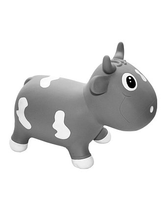 KIDZZFARM Φουσκωτή Γκρί Αγελάδα Bella the Cow Junior