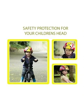 KIDDIMOTO Fire Παιδικό Κράνος για Ποδήλατο & Πατίνι