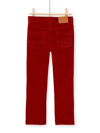 Παιδικό Παντελόνι για Αγόρια Leisure Red