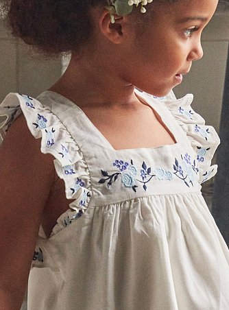 Παιδική Μπλούζα για Κορίτσια White Flowers