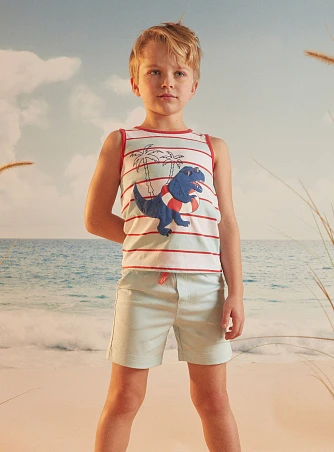 Παιδικό Σετ για Αγόρια Blue Dino