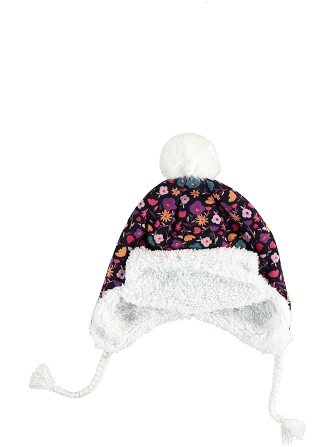 Βρεφικός Σκούφος για Κορίτσια Dark Floral