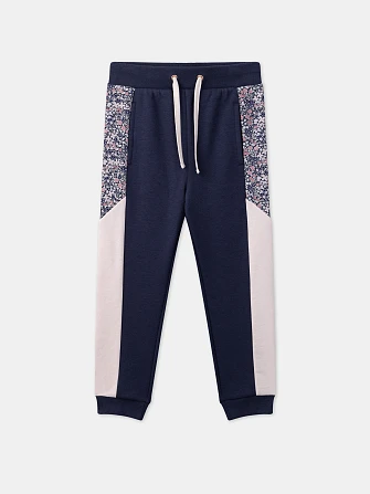 Παιδικό Παντελόνι Φόρμας για Κορίτσια  Navy Floral