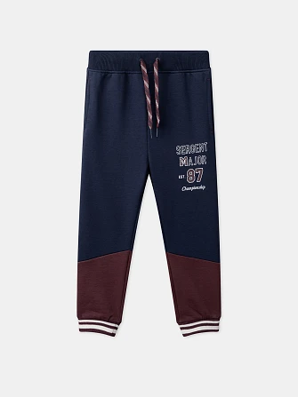 Παιδικό Παντελόνι Φόρμας για Αγόρια Navy/Burgundy