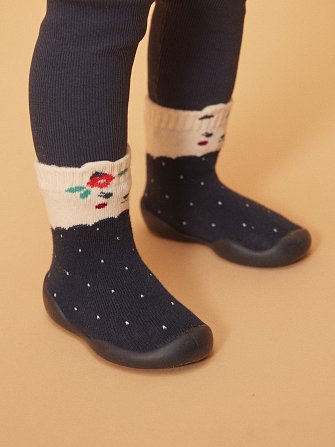 Βρεφικές Παντόφλες Sergent Major για Κορίτσια Dotted Cats (Μεγέθη 18-23)