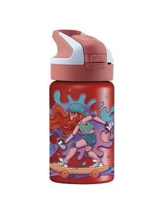 Παιδικό Θερμός Laken Red Skate 350ml