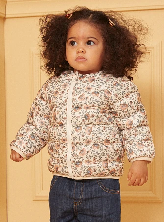 Βρεφικό Μπουφάν για Κορίτσια Beige Bear - 3 σε 1