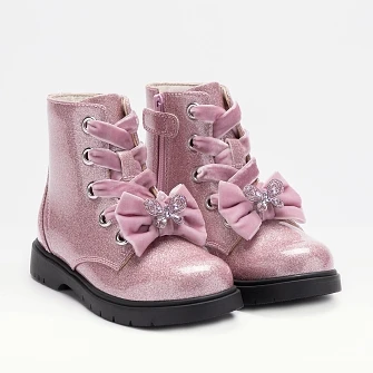 Παιδικά Μποτάκια Lelli Kelly για Κορίτσια Pink Bows (Μεγέθη 26-35)