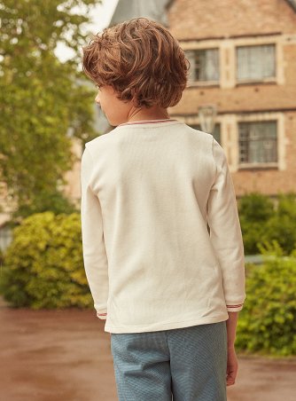 Παιδική Μπλούζα για Αγόρια White Dinosauria