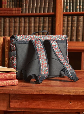 Παιδική Τσάντα για Κορίτσια Navy Floral