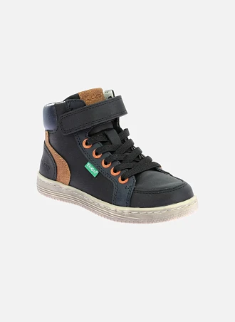 Παιδικά Παπούτσια Kickers Lolastic για Αγόρια Dark Multi (Μεγέθη 24-34)