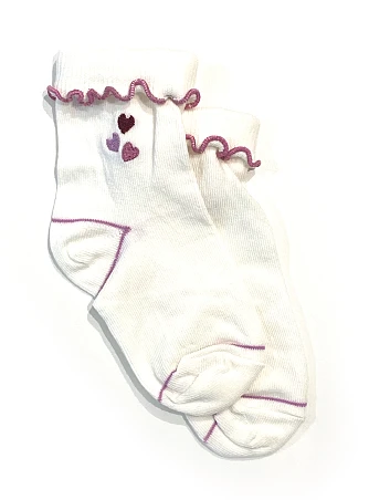 Παιδικές Κάλτσες για Κορίτσια Puple Hearts