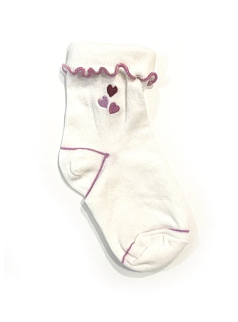 Παιδικές Κάλτσες για Κορίτσια Puple Hearts
