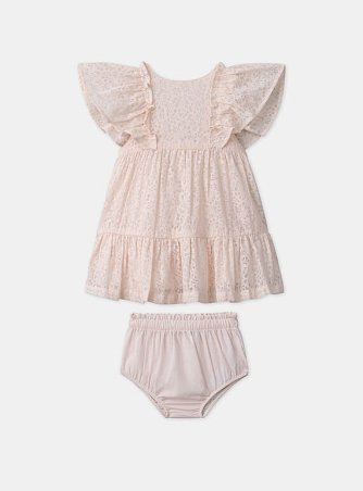 Βρεφικό Φόρεμα για Κορίτσια Pink Iridescent