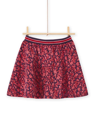 Παιδική Φούστα για Κορίτσια Corduroy Floral