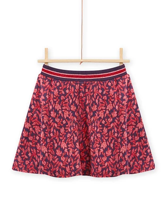 Παιδική Φούστα για Κορίτσια Corduroy Floral