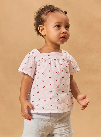 Βρεφική Μπλούζα για Κορίτσια Carefree Hearts