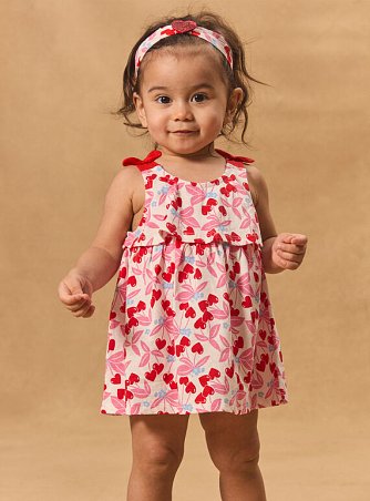 Βρεφικό Φόρεμα για Κορίτσια Lovely Cherries