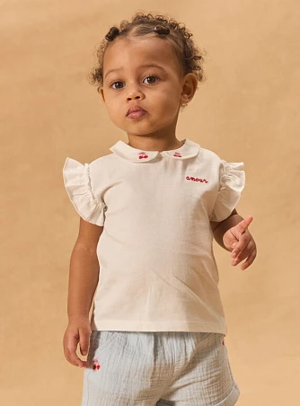 Βρεφική Μπλούζα για Κορίτσια Cherry Amour