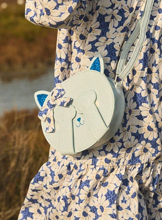 Παιδική Τσάντα για Κορίτσια Blue Kitten