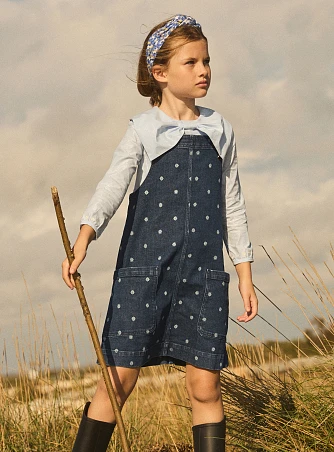 Παιδικό Φόρεμα για Κορίτσια Denim Daisies