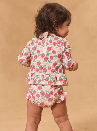 Βρεφική Αντιηλιακή Μπλούζα Θαλάσσης για Κορίτσια Strawberry Haze