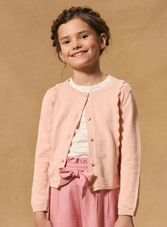 Παιδική Ζακέτα για Κορίτσια Pink Details