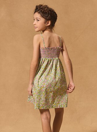 Παιδικό Φόρεμα για Κορίτσια Green Sunbathing