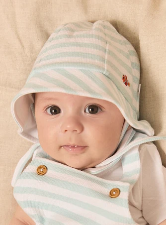 Βρεφικό Καπέλο για Αγόρια Stripped Nemo