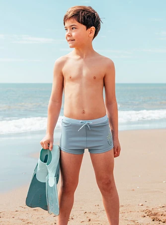 Παιδικό Μαγιό για Αγόρια Blue Palm Trees