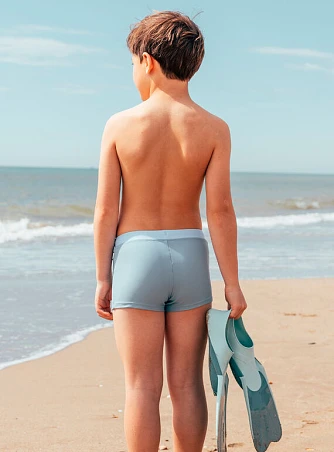 Παιδικό Μαγιό για Αγόρια Blue Palm Trees